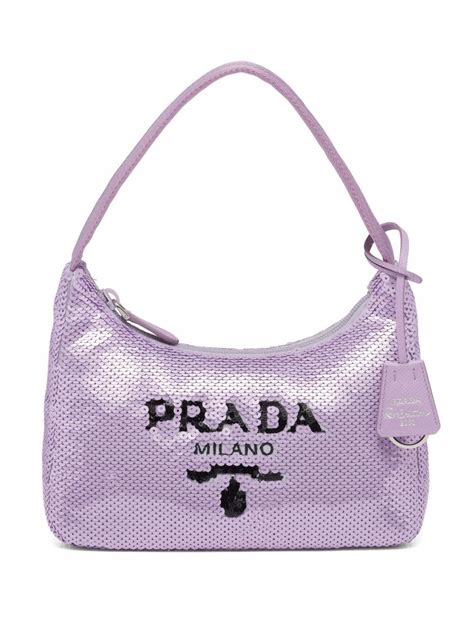 prada sequin bag vintage|Prada re edition shoulder bag.